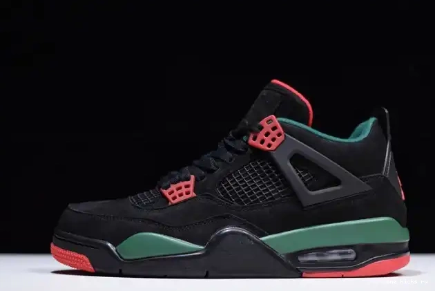 Chep Onekick AQ3816-063 Red GUCC Black Jordan 4 Gorge Green-Varsity NRG Air 0405